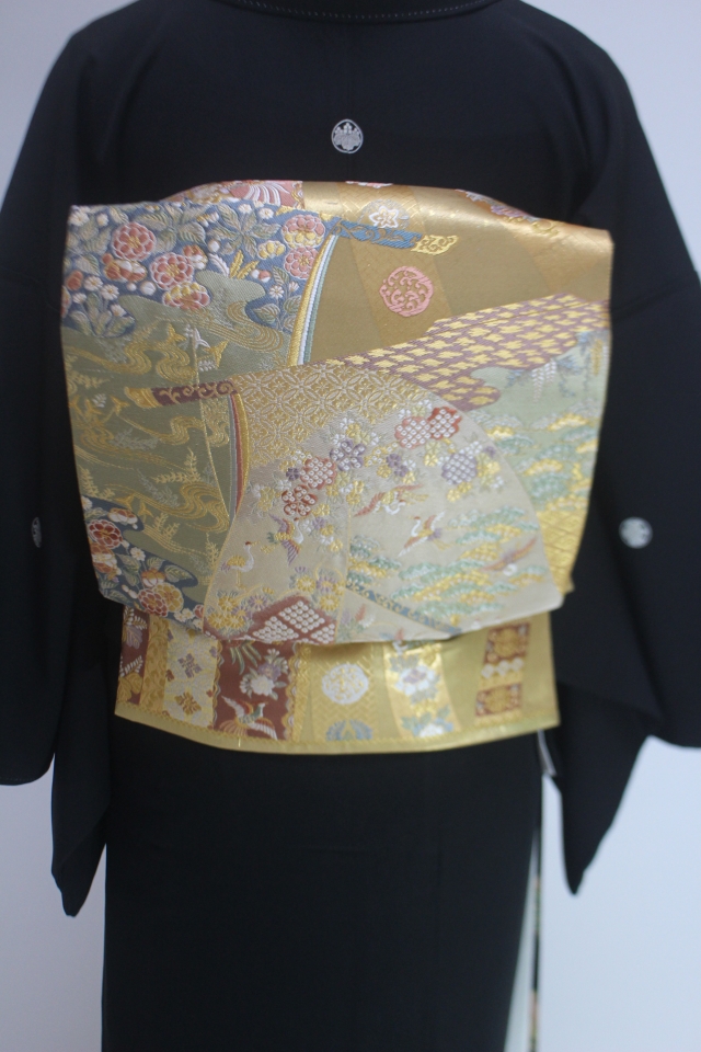 西宮出張着付けの帯単品レンタル TO-1  ￥20,000 西陣　京藝　逸品　正絹袋帯